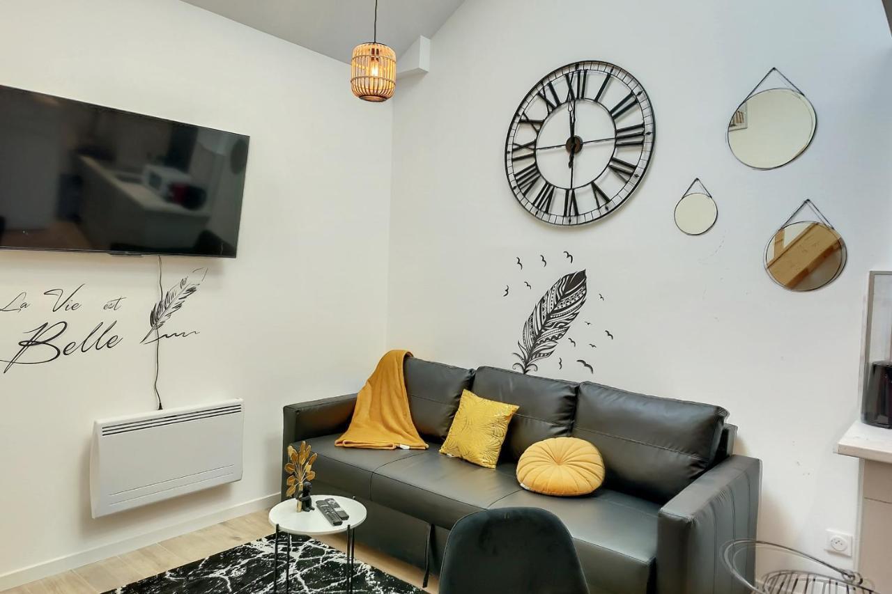 Sublime Appart Renove Duplex Centre Ville 4Pers Wifi Saint-Quentin  Exterior photo